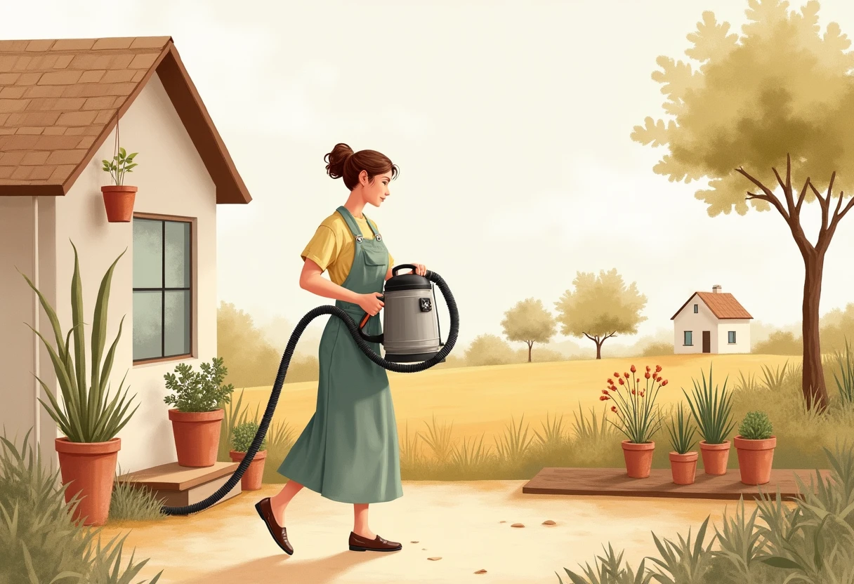 Nettoyage domestique en été