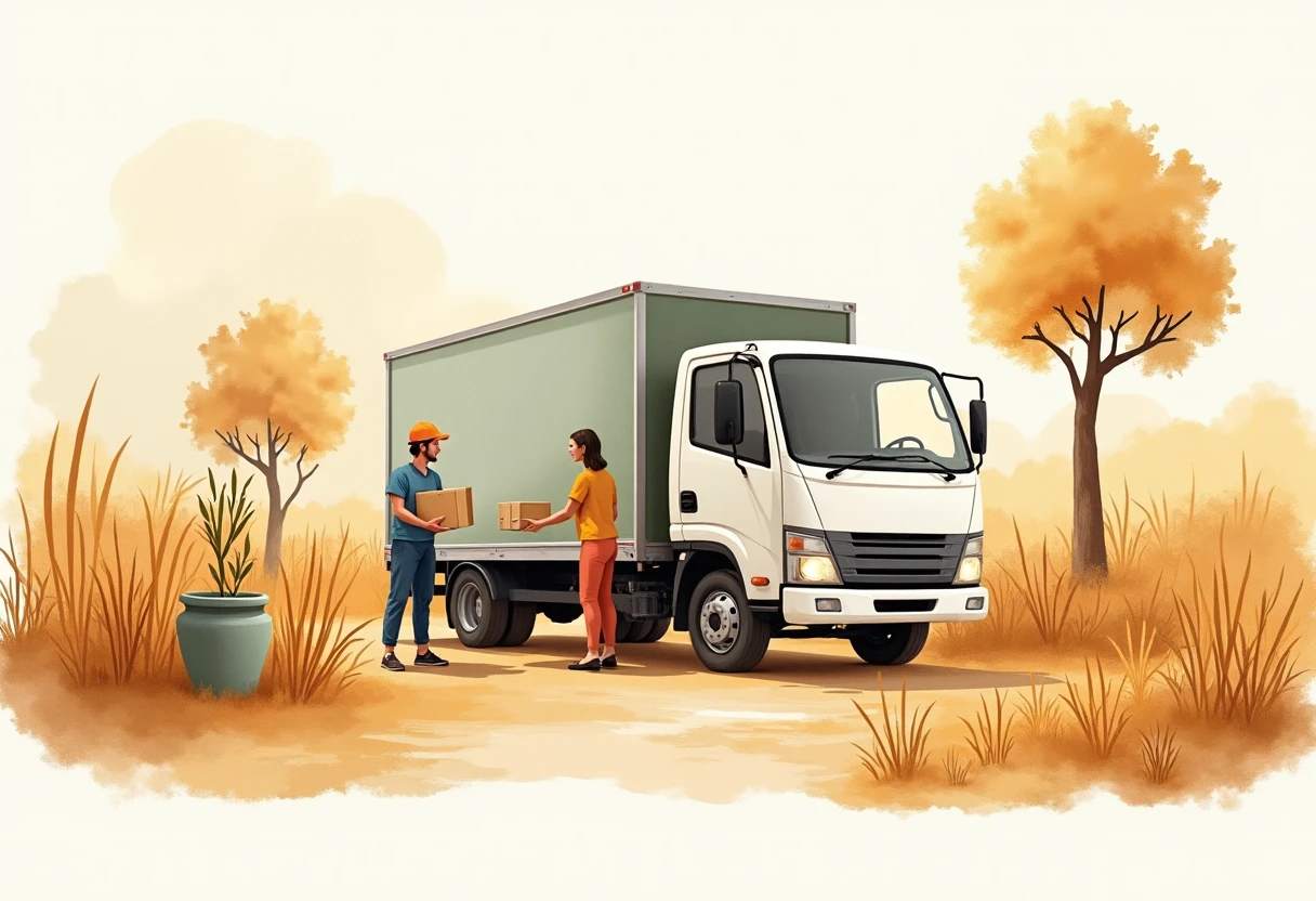 Flexible delivery position