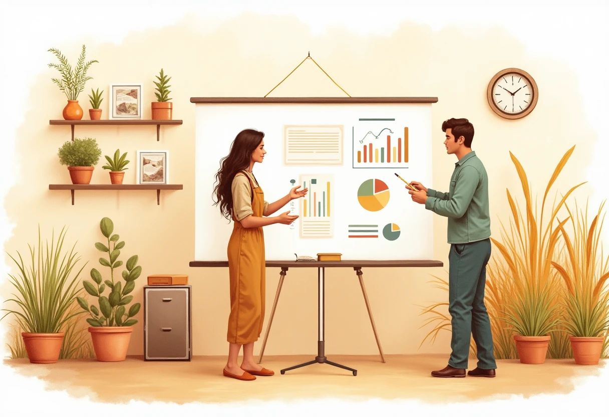 Discusión de estrategia en equipo